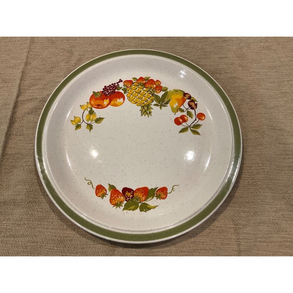Jii Stonecreek‎ Petit Fruit 4774 Dinner Plate by Andre Ponshe Cottagecore Retro